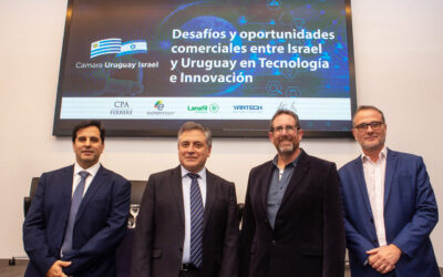 Los sectores económicos en los que Uruguay busca acercarse a Israel